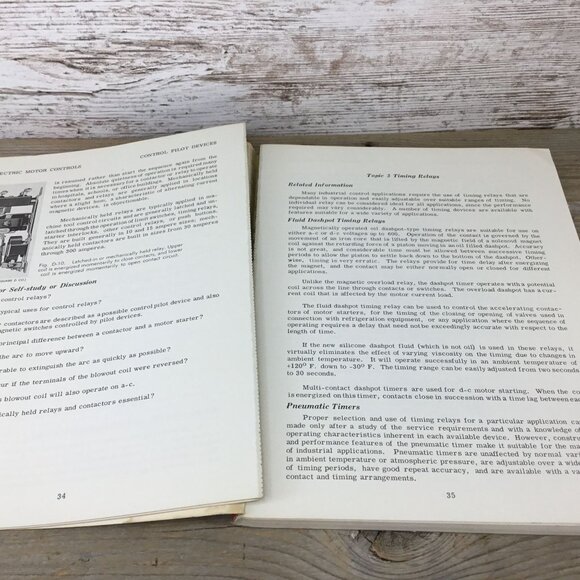 Electric Motor Control By Walter N. Alerich 1965 Softcover 10.25"x7.75" Vintage - Picture 7 of 9